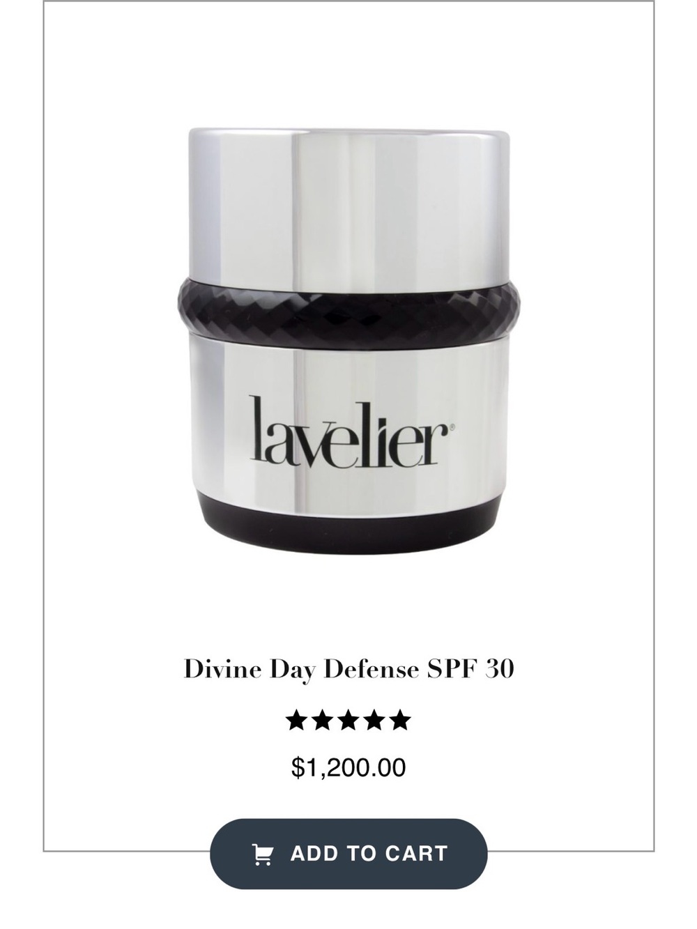 Lavelier Divine Day Defense SPF 30 Sunscreen and Moisturizer 2-in-1